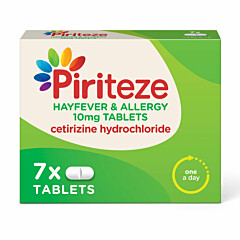 Piriteze Allergy Tablets 7 Tablets