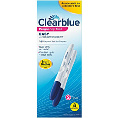 Clearblue Pregnancy Test with Colour Change Tip (2 Tests)