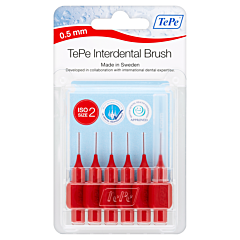 Tepe Interdent Brush Red 0.5mm