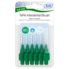 Tepe Interdent Brush Green 0.8mm