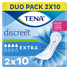 Tena Discreet Extra Duo Pack