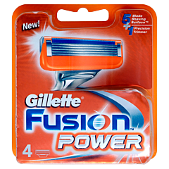 Gillette Blade Fusion Power Blades - 4 Pack