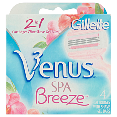 Gillette Venus Breeze Spa Blades - 4 Pack