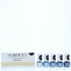 Mati Professional Nails 5 x 5ml Nail Polish Blue Ray