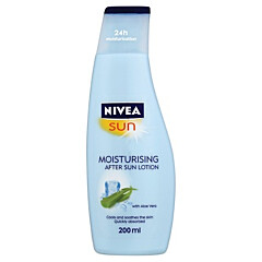 Nivea Sun Aftersun Lotion + Aloe Vera x 200ml - PACK OF 3