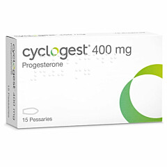 Cyclogest (Progesterone) 400 mg - Single pessary