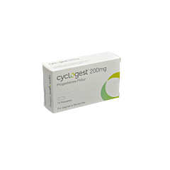 Cyclogest (Progesterone) 200 mg - Single pessary