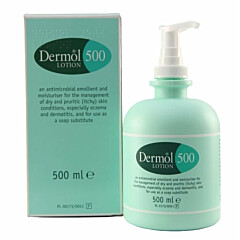 Dermol 500ml Lotion, Cream, Moisturiser, Dry Skin