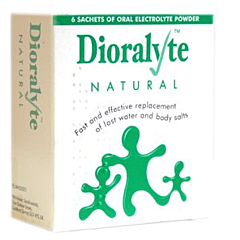 Dioralyte Natural x 6 sachets 