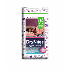 Huggies Drynites Pyjama Pants Girl 4-7 Years