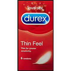 Durex Thin Feel Condoms 6 Pack