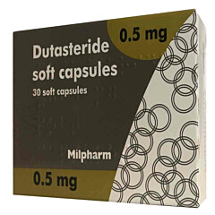 Dutasteride 0.5mg capsules - (30 Capsules)