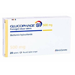 Glucophage (Metformin) SR 500 mg x 28 