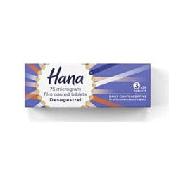 Hana 75mcg Fct 28 Tablets