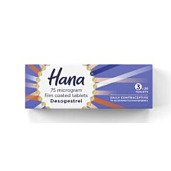 Hana 75mcg Fct 84 Tablets