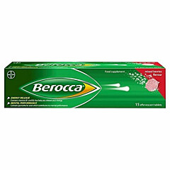 Berocca effervescent mixed berries - 15 tablets