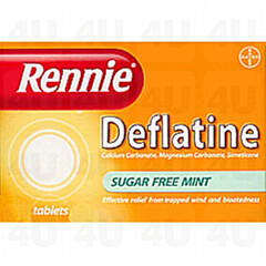 Rennie Deflatine 18 Tablets
