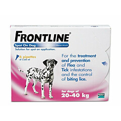Frontline Spot On Dog Large x 6