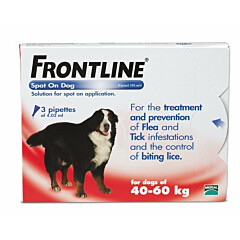 Frontline Spot On Dog Extra Large x 3