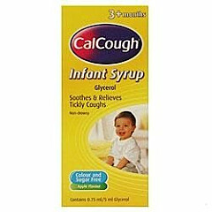 Calcough infant syrup 0.75ml/5ml x 125ml
