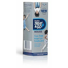 Hedrin Treat & Go Head Lice Mousse x 100ml