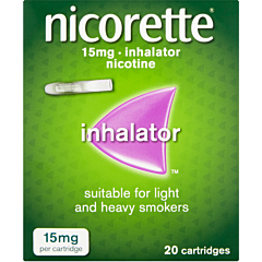 Nicorette 15mg inhalator (20)