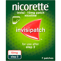Nicorette Step 3 Invisi 10mg 7 Patches