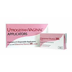 Utrogestan Vaginal 200mg Capsules - 21 Applicators