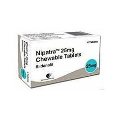Nipatra chewable tablets 25mg x4