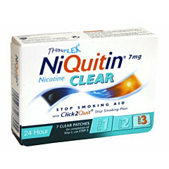 Niquitin Cq Clear Patch 7mg (7 Patches)