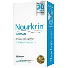 Nourkrin Woman for Hair Growth 180 Tablets 3 Month