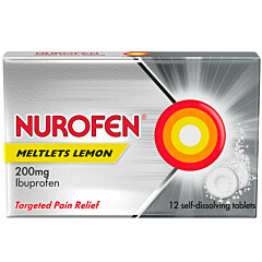 Nurofen Lemon Meltlets 12