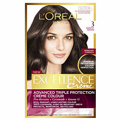 L'Oreal Excellence 3 Darkest Brown