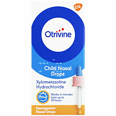 Otrivine Child Nasal Drops 0.05% - 10ml