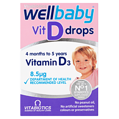 Wellbaby Vitamid D-drops 30ml