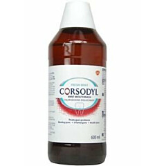 Corsodyl Fresh Mint Mouthwash 600ml