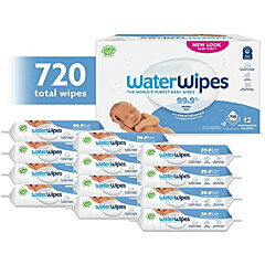 Waterwipes 720 Wipes (12 packs of 60 Wipes)