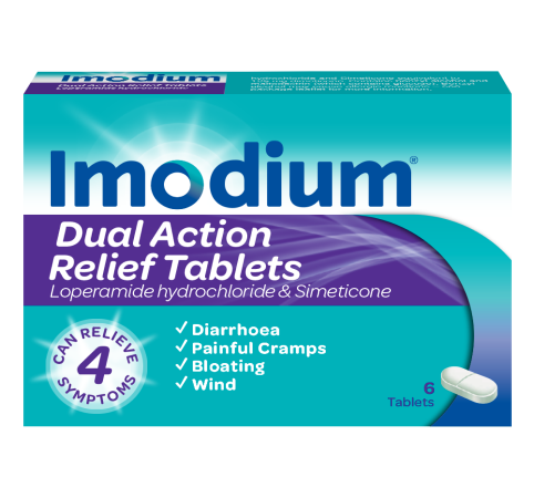Imodium Plus Comfort Tablets Tablets Size 6
