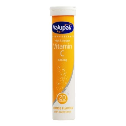 Valupak Effervescent Vitamin C 1000Mg