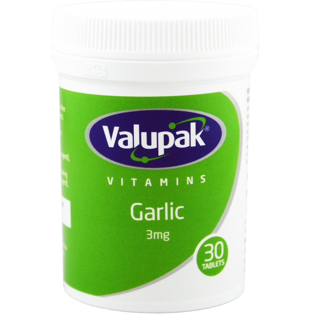 Valupak Garlic Tablets 30'S 3Mg
