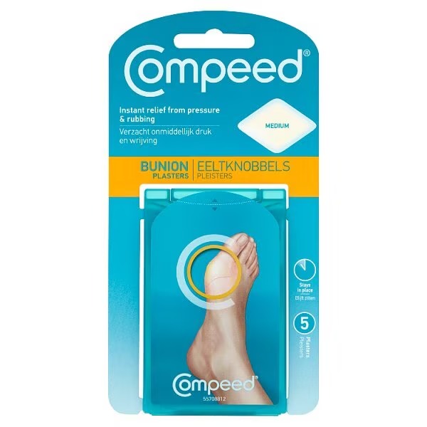 Compeed Bunion Plasters 5S Medium