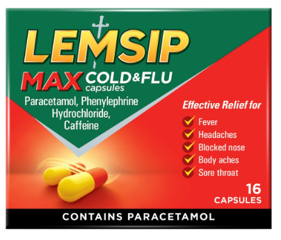 Lemsip Max Capsules X Size 16