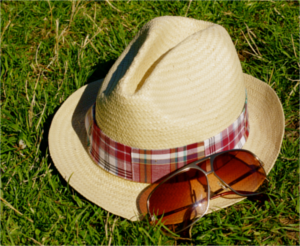 Summer Sun Protection: Glasses & Hat