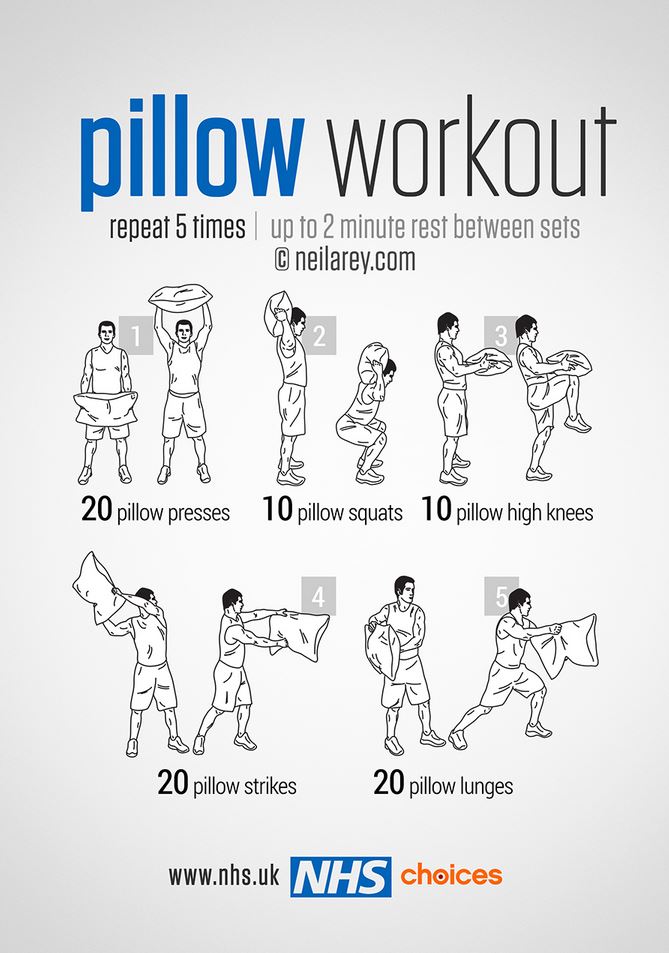 Pillow workout